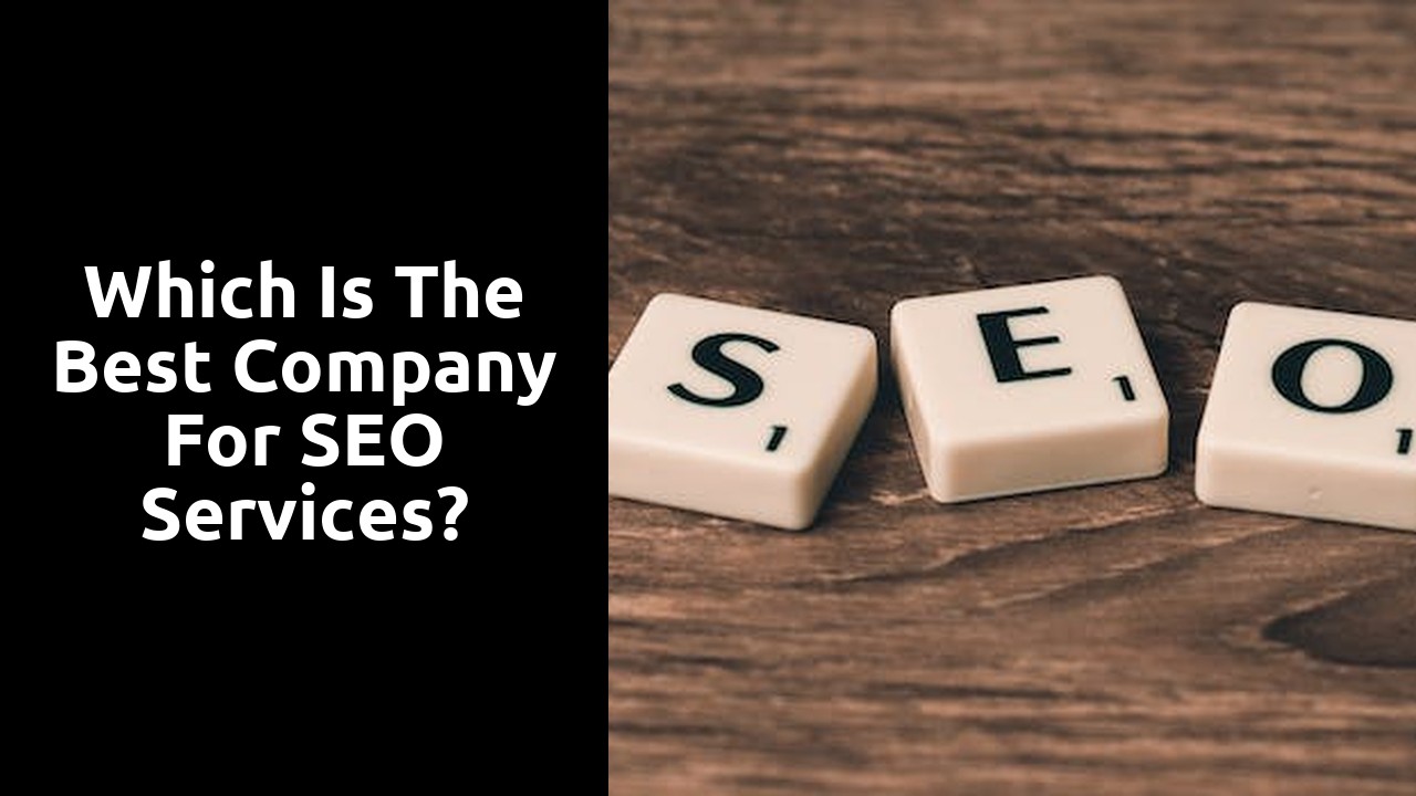 Which is the best company for SEO services?